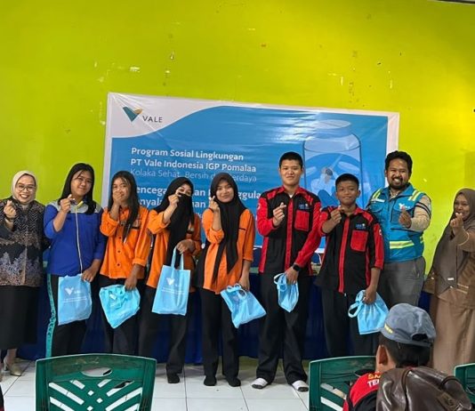 BNN Kolaka dan PT Vale Edukasi Pelajar SMKN 9 tentang Bahaya Narkoba dan HIV